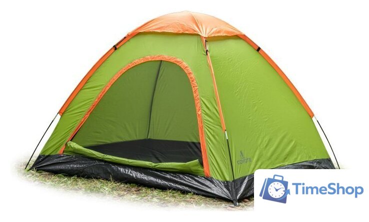 Кемпинговая палатка Coyote Vortex-4 v2 (зеленый) - Изображение №1 — Интернет-магазин Time-Shop