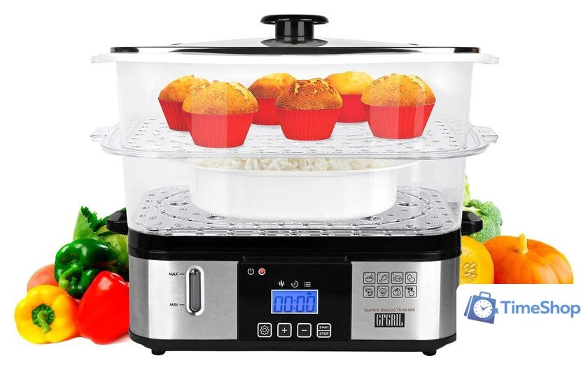 Пароварка GFgril GFS-9D - Изображение №3 — Интернет-магазин Time-Shop