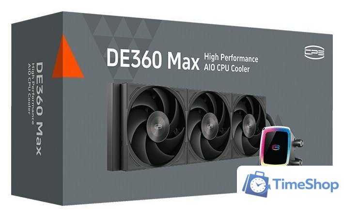 Система жидкостного охлаждения для процессора PCCooler DE360 Max (черный) - Изображение №5 — Интернет-магазин Time-Shop