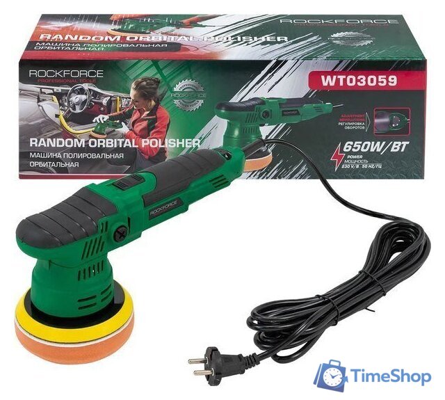 Эксцентриковая шлифмашина RockForce RF-WT03059 - Изображение №1 — Интернет-магазин Time-Shop