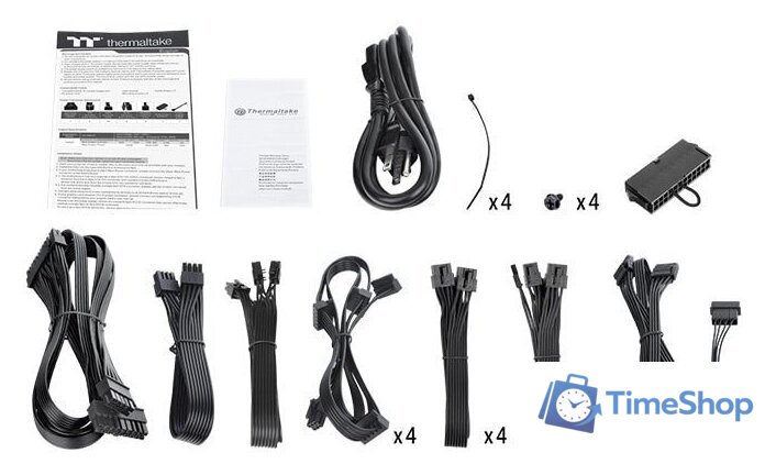 Блок питания Thermaltake Toughpower TF1 1550W TT Premium Edition PS-TPD-1550FNFATE-1 - Изображение №8 — Интернет-магазин Time-Shop