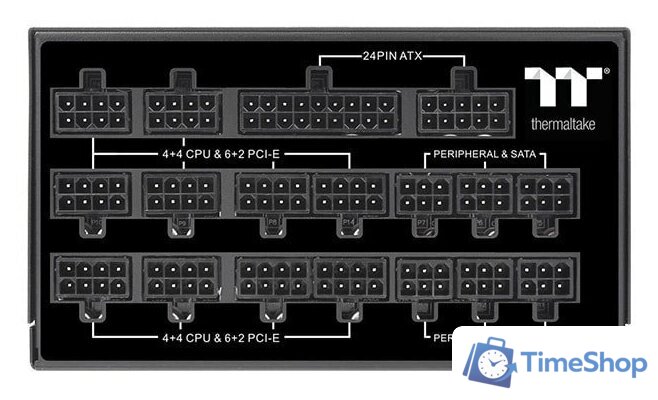 Блок питания Thermaltake Toughpower TF1 1550W TT Premium Edition PS-TPD-1550FNFATE-1 - Изображение №3 — Интернет-магазин Time-Shop