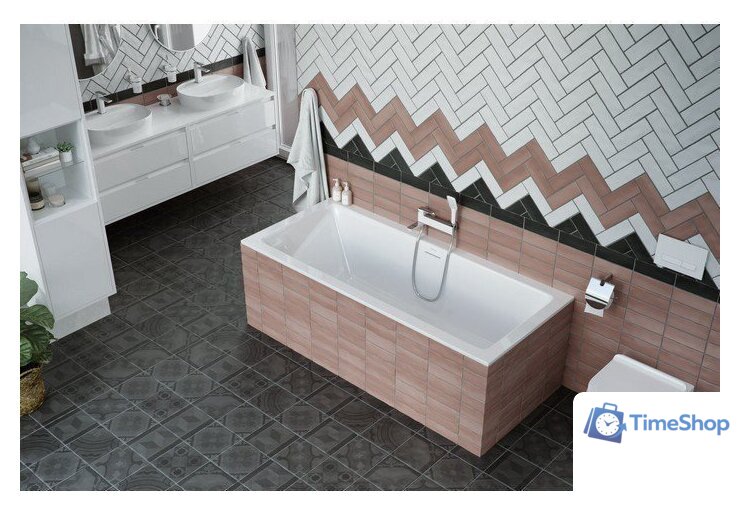 Ванна Excellent Heaven Slim 170x75 (с ножками) - Изображение №2 — Интернет-магазин Time-Shop