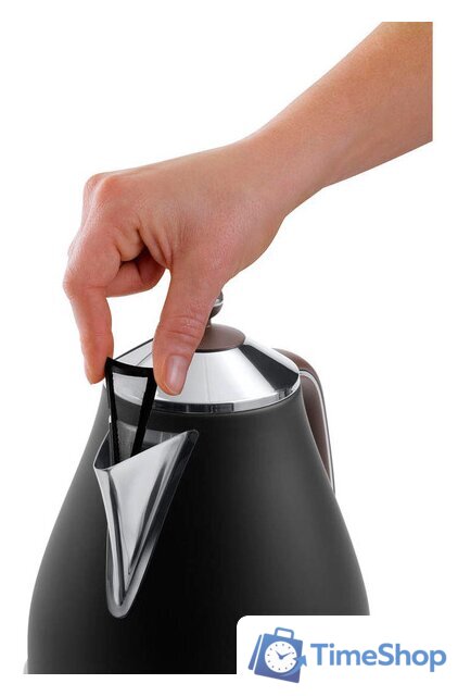 Электрический чайник DeLonghi KBOV 2001.BK - Изображение №5 — Интернет-магазин Time-Shop