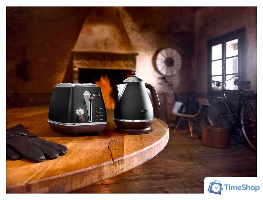 Электрический чайник DeLonghi KBOV 2001.BK - Изображение №8 — Интернет-магазин Time-Shop