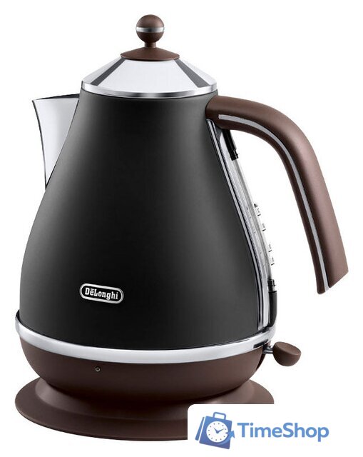 Электрический чайник DeLonghi KBOV 2001.BK - Изображение №1 — Интернет-магазин Time-Shop