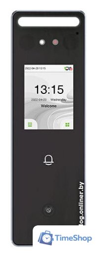 Биометрический терминал ZKTeco SpeedFace-V3L[RFID] MF - Изображение №1 — Интернет-магазин Time-Shop