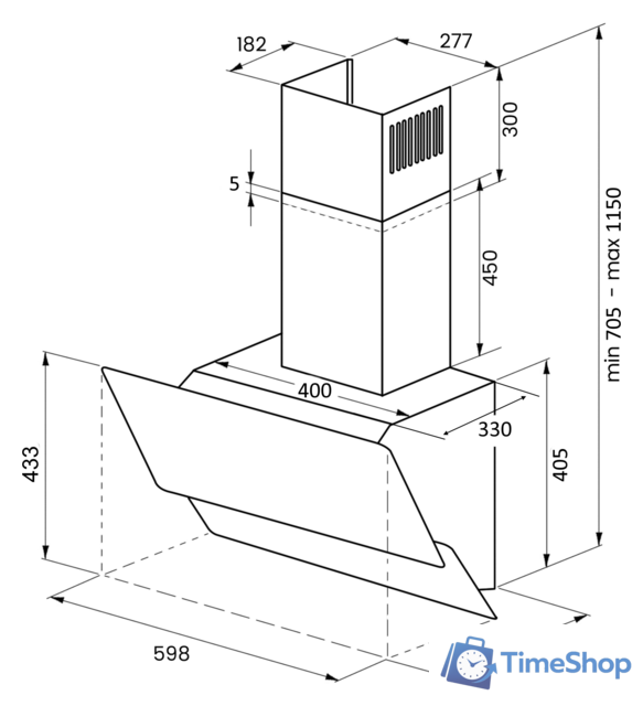 Кухонная вытяжка KUPPERSBERG F 600 C - Изображение №4 — Интернет-магазин Time-Shop