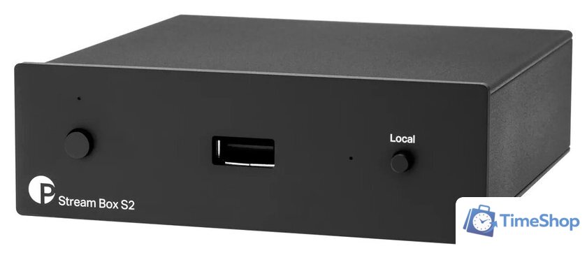 Сетевой проигрыватель Pro-Ject Stream Box S2 (черный) - Изображение №1 — Интернет-магазин Time-Shop