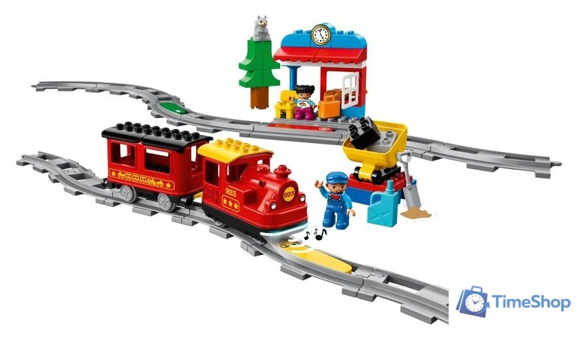 Конструктор LEGO Duplo 10874 Паровоз - Изображение №2 — Интернет-магазин Time-Shop
