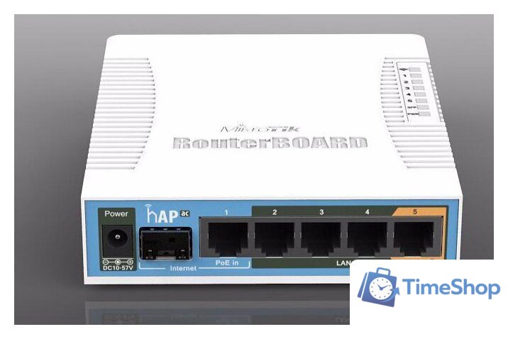 Wi-Fi роутер Mikrotik hAP ac [RB962UiGS-5HacT2HnT] - Изображение №4 — Интернет-магазин Time-Shop