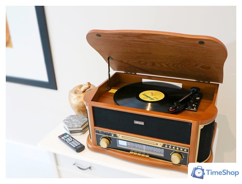 Многофункциональный аудиоцентр Lenco Classic Phono TCD-2551 - Изображение №11 — Интернет-магазин Time-Shop