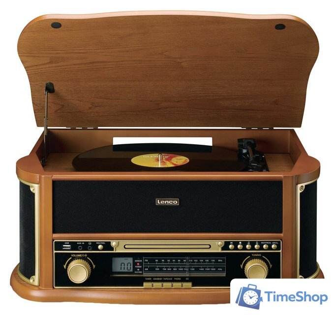 Многофункциональный аудиоцентр Lenco Classic Phono TCD-2551 - Изображение №1 — Интернет-магазин Time-Shop