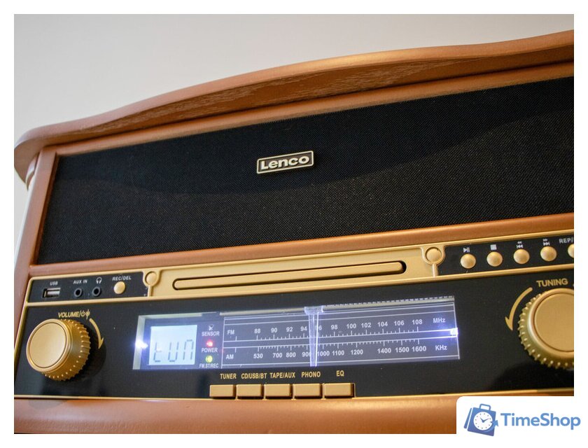 Многофункциональный аудиоцентр Lenco Classic Phono TCD-2551 - Изображение №16 — Интернет-магазин Time-Shop