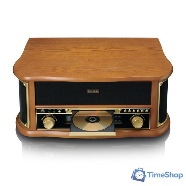 Многофункциональный аудиоцентр Lenco Classic Phono TCD-2551 - Изображение №4 — Интернет-магазин Time-Shop