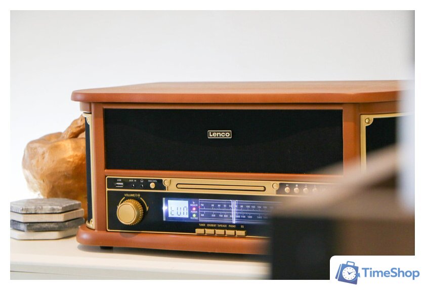 Многофункциональный аудиоцентр Lenco Classic Phono TCD-2551 - Изображение №17 — Интернет-магазин Time-Shop