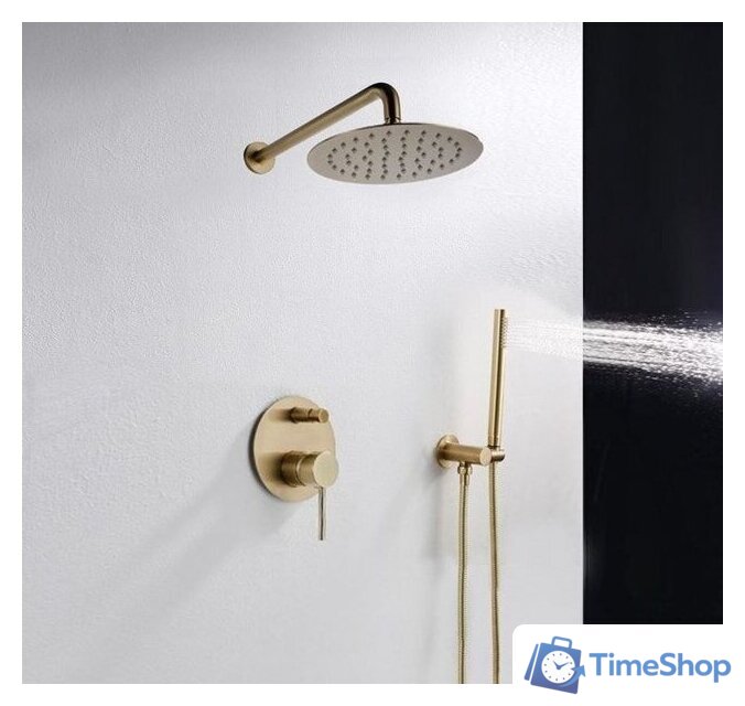 Душевая система  Rea Lungo REA-P4110 (золотой) - Изображение №3 — Интернет-магазин Time-Shop