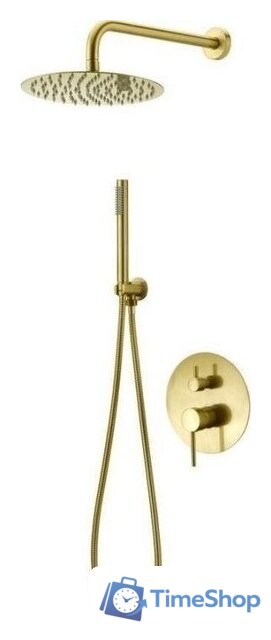 Душевая система  Rea Lungo REA-P4110 (золотой) - Изображение №1 — Интернет-магазин Time-Shop