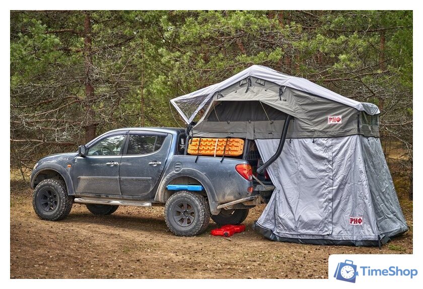 Автомобильная палатка РИФ Soft RT02-120 Pro RIFRT0212080001 (серый) - Изображение №9 — Интернет-магазин Time-Shop