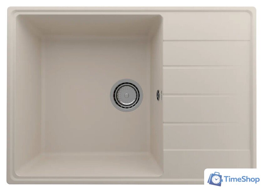 Кухонная мойка Ulgran Quartz Prima 700-02 (лен) - Изображение №1 — Интернет-магазин Time-Shop