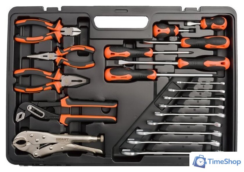 Универсальный набор инструментов Gigant GAS 131 (131 предмет) - Изображение №4 — Интернет-магазин Time-Shop