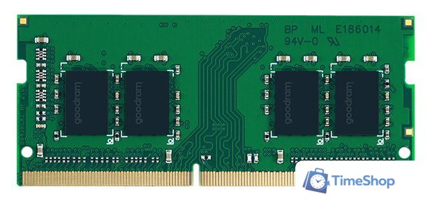 Оперативная память GOODRAM 16GB DDR4 SODIMM PC4-25600 GR3200S464L22/16G - Изображение №1 — Интернет-магазин Time-Shop