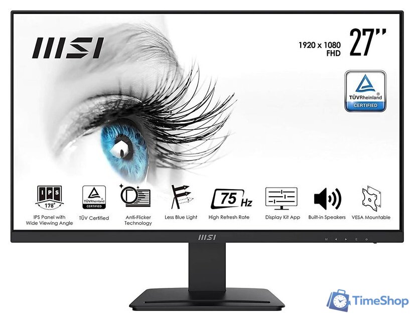Монитор MSI Pro MP273 - Изображение №1 — Интернет-магазин Time-Shop