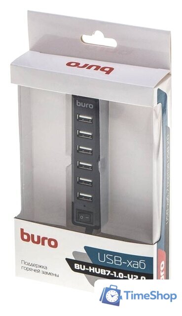  Buro BU-HUB7-1.0-U2.0 - Изображение №4 — Интернет-магазин Time-Shop