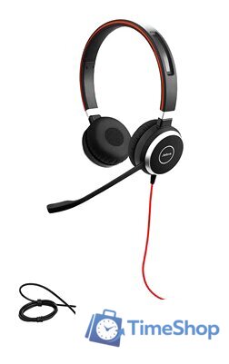 Офисная гарнитура Jabra EVOLVE 40 UC Stereo - Изображение №5 — Интернет-магазин Time-Shop