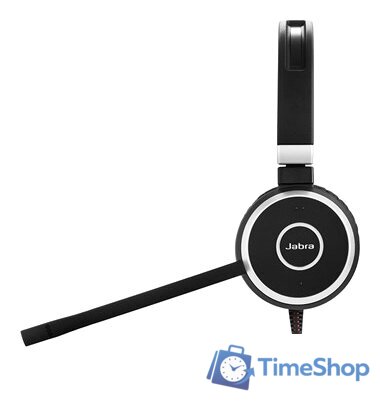 Офисная гарнитура Jabra EVOLVE 40 UC Stereo - Изображение №4 — Интернет-магазин Time-Shop
