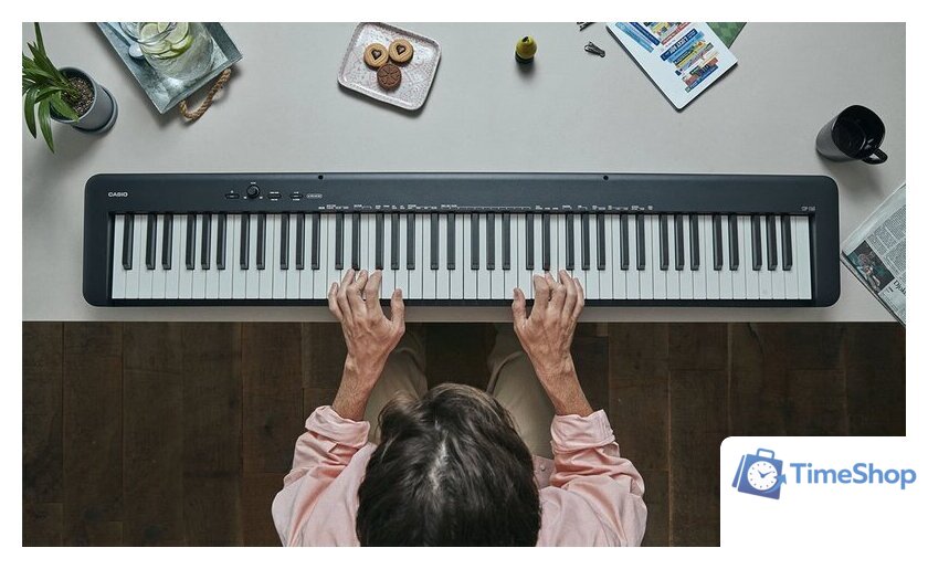 Цифровое пианино Casio CDP-S160 (черный) - Изображение №8 — Интернет-магазин Time-Shop