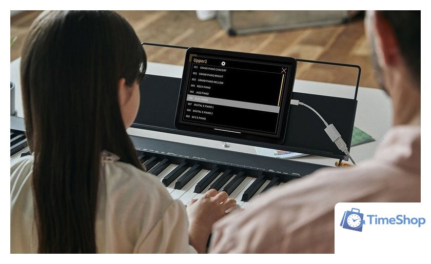 Цифровое пианино Casio CDP-S160 (черный) - Изображение №7 — Интернет-магазин Time-Shop