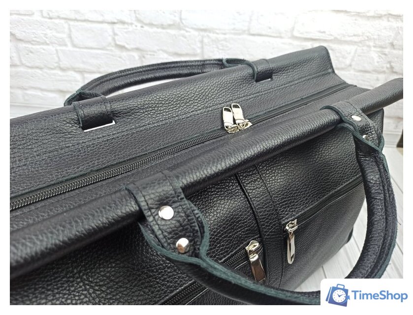 Саквояж Carlo Gattini Classico Veano 4004-01 (черный) - Изображение №4 — Интернет-магазин Time-Shop