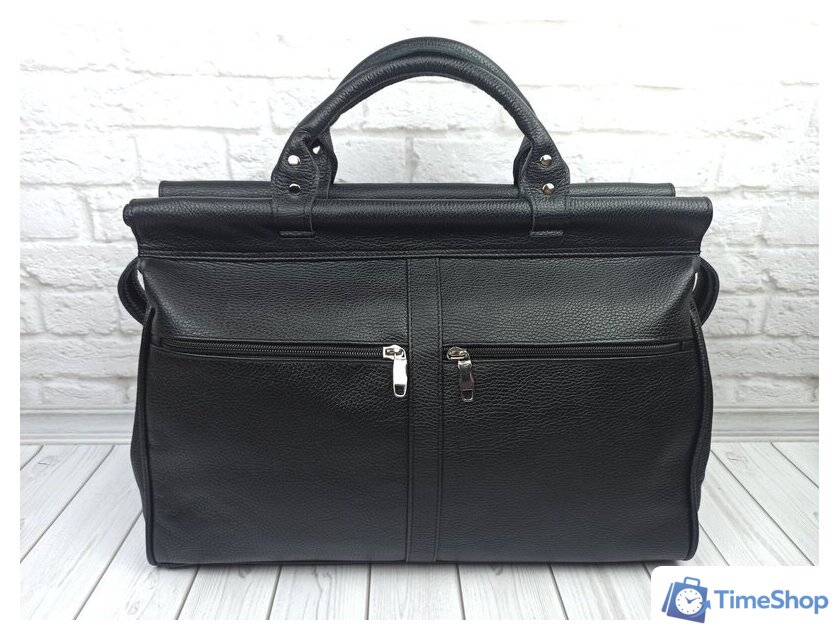 Саквояж Carlo Gattini Classico Veano 4004-01 (черный) - Изображение №3 — Интернет-магазин Time-Shop