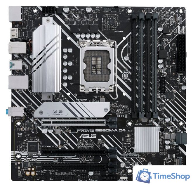 Материнская плата ASUS Prime B660M-A D4-CSM - Изображение №1 — Интернет-магазин Time-Shop