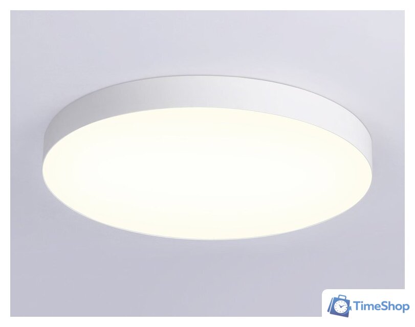 Светильник-тарелка Ambrella light FV5535 WH (белый) - Изображение №1 — Интернет-магазин Time-Shop