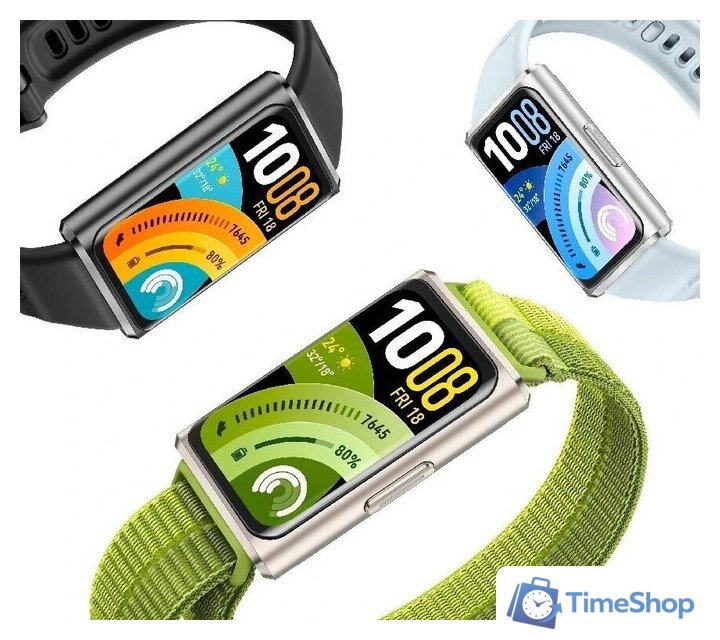 Фитнес-браслет Huawei Band 11 Pro (черный, с черным силиконовым ремешком, международная версия) - Изображение №7 — Интернет-магазин Time-Shop