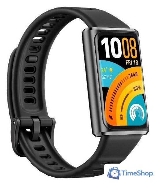 Фитнес-браслет Huawei Band 11 Pro (черный, с черным силиконовым ремешком, международная версия) - Изображение №3 — Интернет-магазин Time-Shop