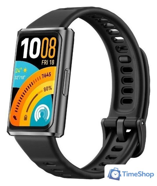 Фитнес-браслет Huawei Band 11 Pro (черный, с черным силиконовым ремешком, международная версия) - Изображение №1 — Интернет-магазин Time-Shop