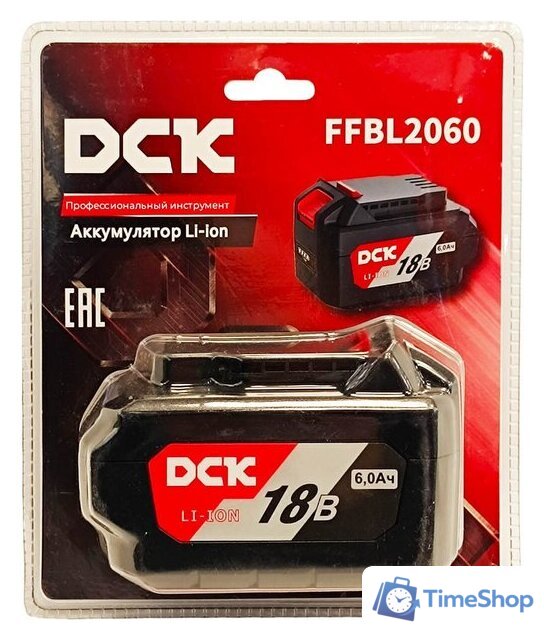 Аккумулятор DCK FFBL2060 (18В/6 Ah) - Изображение №3 — Интернет-магазин Time-Shop