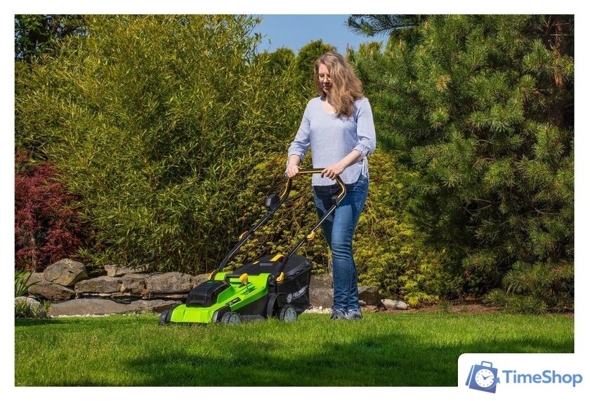 Газонокосилка Fieldmann FZR 70435-0 - Изображение №10 — Интернет-магазин Time-Shop