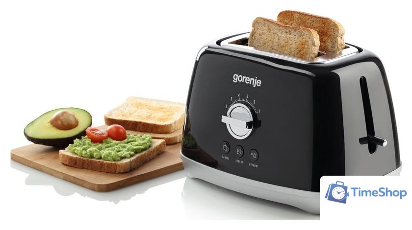 Тостер Gorenje T900RLBK - Изображение №2 — Интернет-магазин Time-Shop