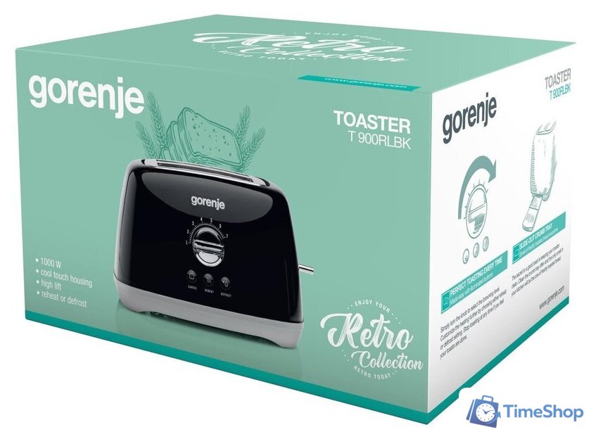 Тостер Gorenje T900RLBK - Изображение №3 — Интернет-магазин Time-Shop