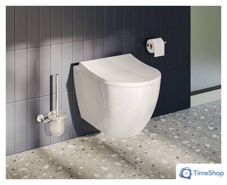 Унитаз подвесной Vitra Mia Round 7510B003-0075 (без сиденья) - Изображение №2 — Интернет-магазин Time-Shop