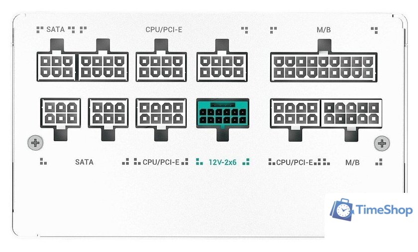 Блок питания DeepCool PN750M WH - Изображение №5 — Интернет-магазин Time-Shop