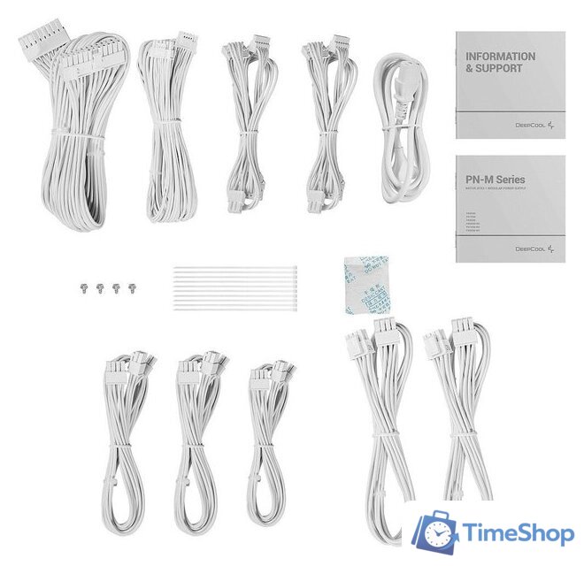 Блок питания DeepCool PN750M WH - Изображение №8 — Интернет-магазин Time-Shop