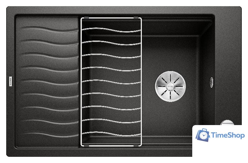 Кухонная мойка Blanco Elon XL 6 S 525882 (черный) - Изображение №1 — Интернет-магазин Time-Shop