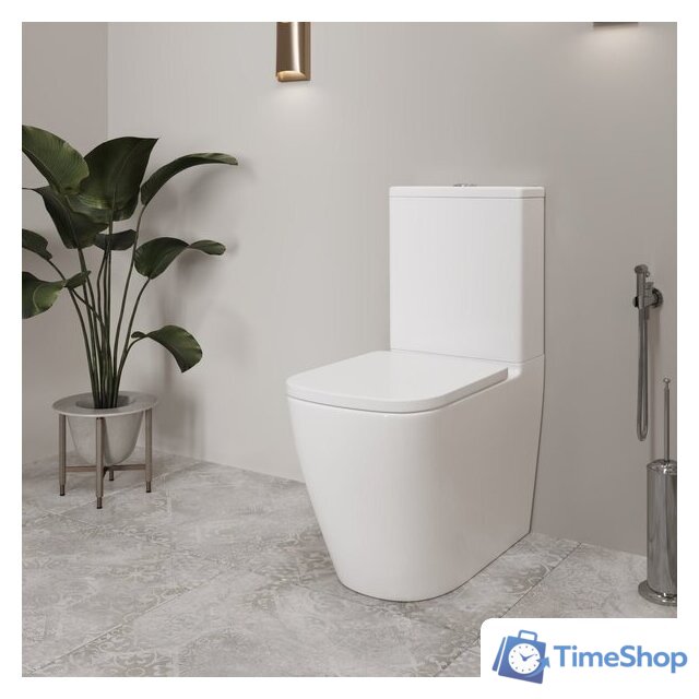 Унитаз напольный Lauter Vortex 2110012VF + гигиенический душ Rainix 21LT7714GL - Изображение №11 — Интернет-магазин Time-Shop