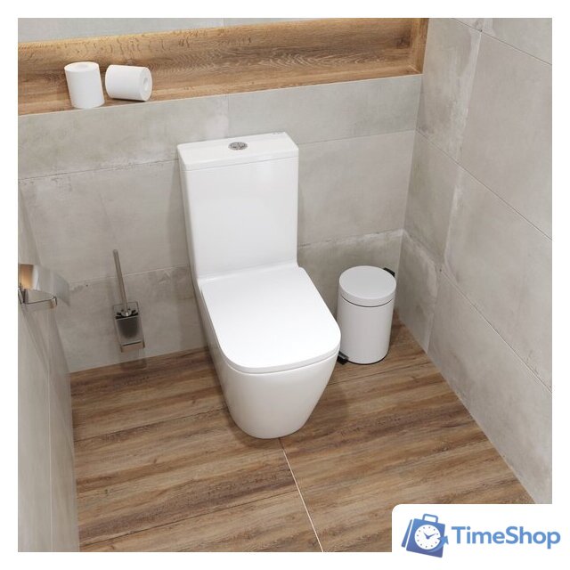 Унитаз напольный Lauter Vortex 2110012VF + гигиенический душ Rainix 21LT7714GL - Изображение №21 — Интернет-магазин Time-Shop