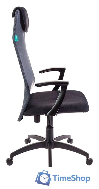 Офисное кресло Бюрократ KB-8/DG/TW-12 (серый) - Изображение №3 — Интернет-магазин Time-Shop